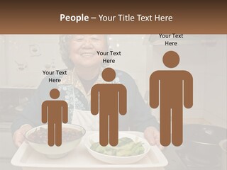 Sand Beach Pensioner PowerPoint Template