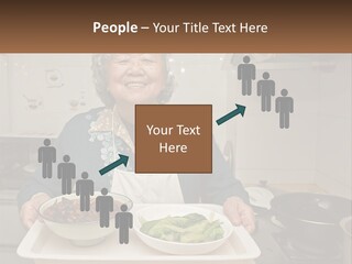 Sand Beach Pensioner PowerPoint Template