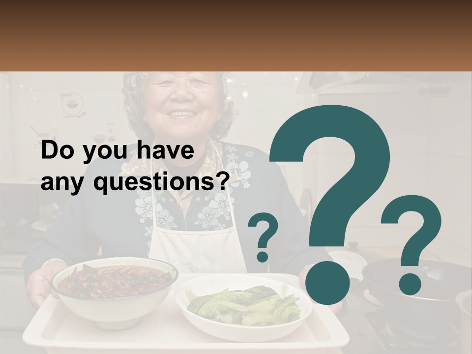 Sand Beach Pensioner PowerPoint Template