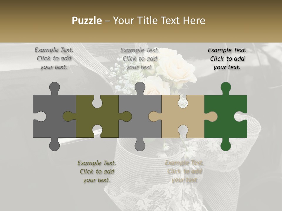 Sand Daughter Sea PowerPoint Template