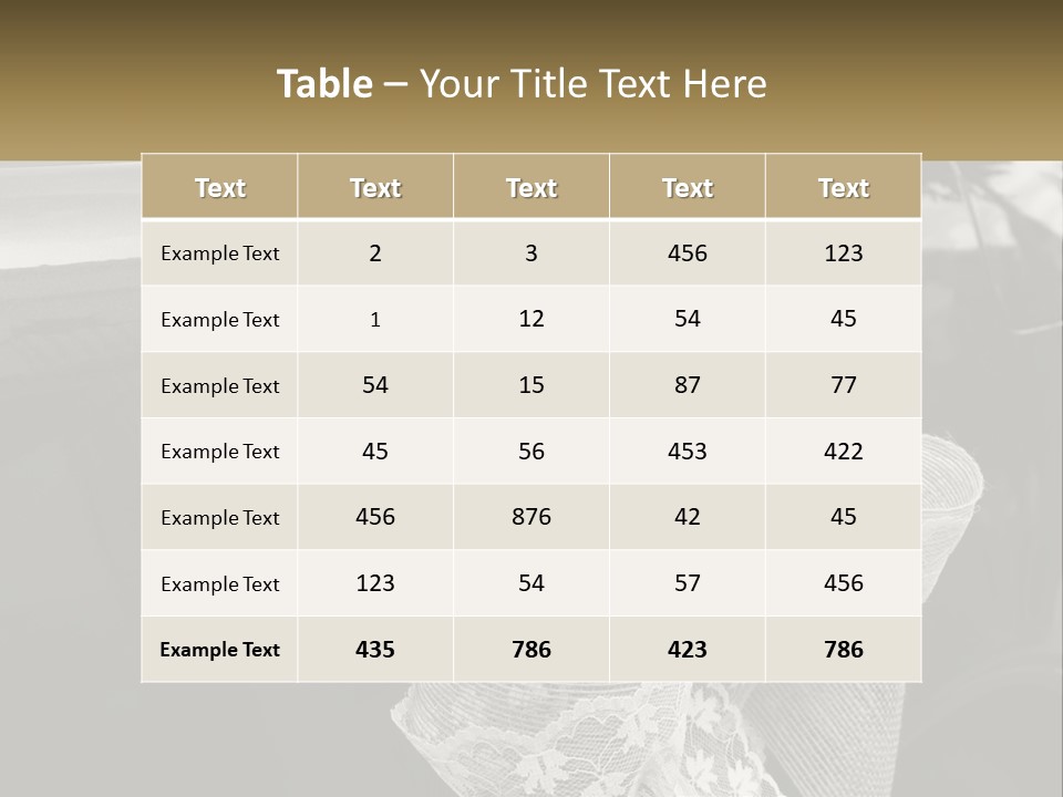 Sand Daughter Sea PowerPoint Template