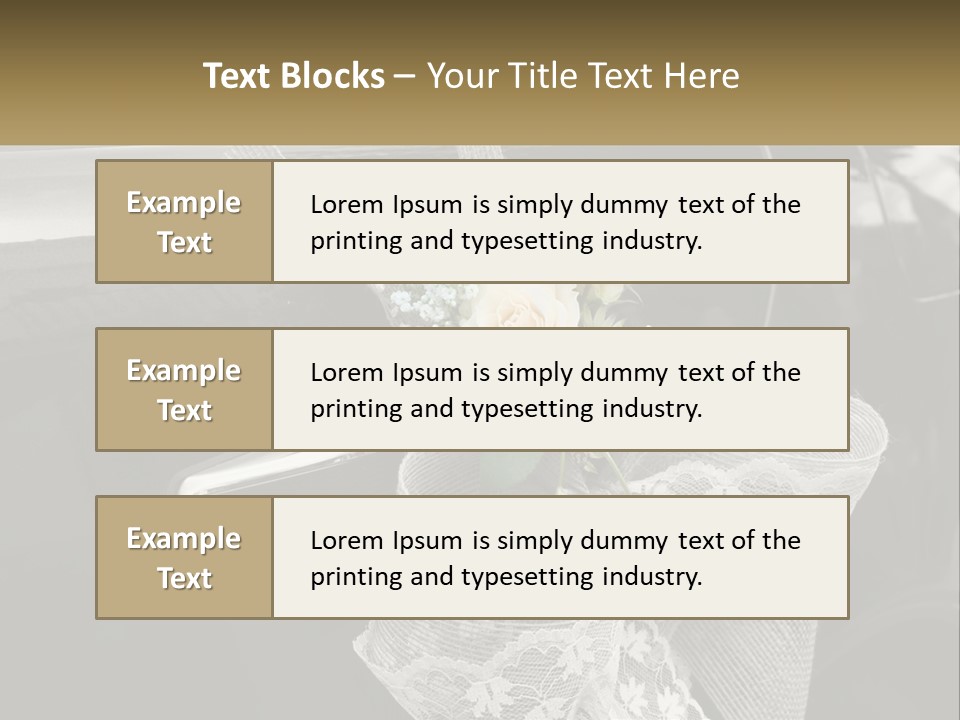 Sand Daughter Sea PowerPoint Template