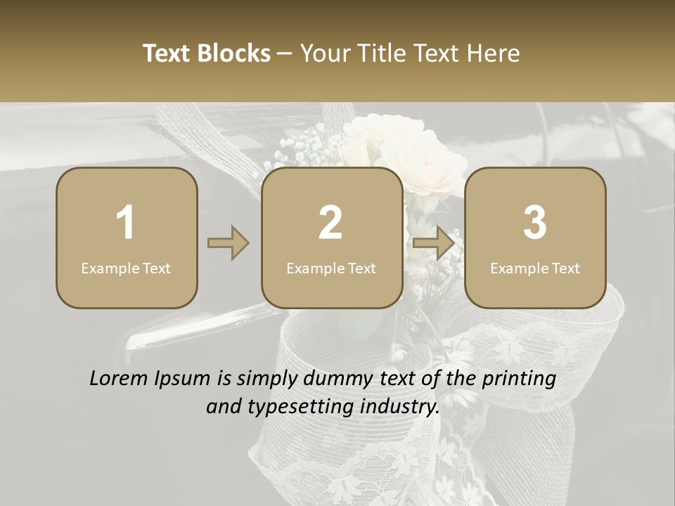 Sand Daughter Sea PowerPoint Template