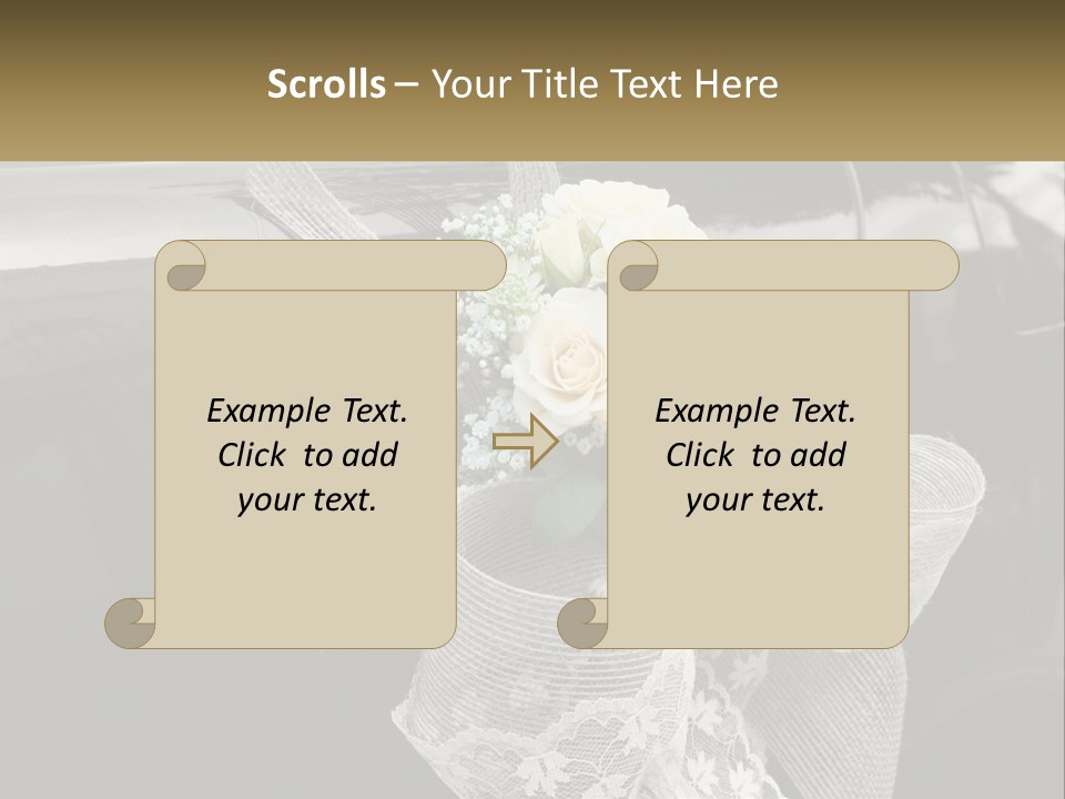 Sand Daughter Sea PowerPoint Template