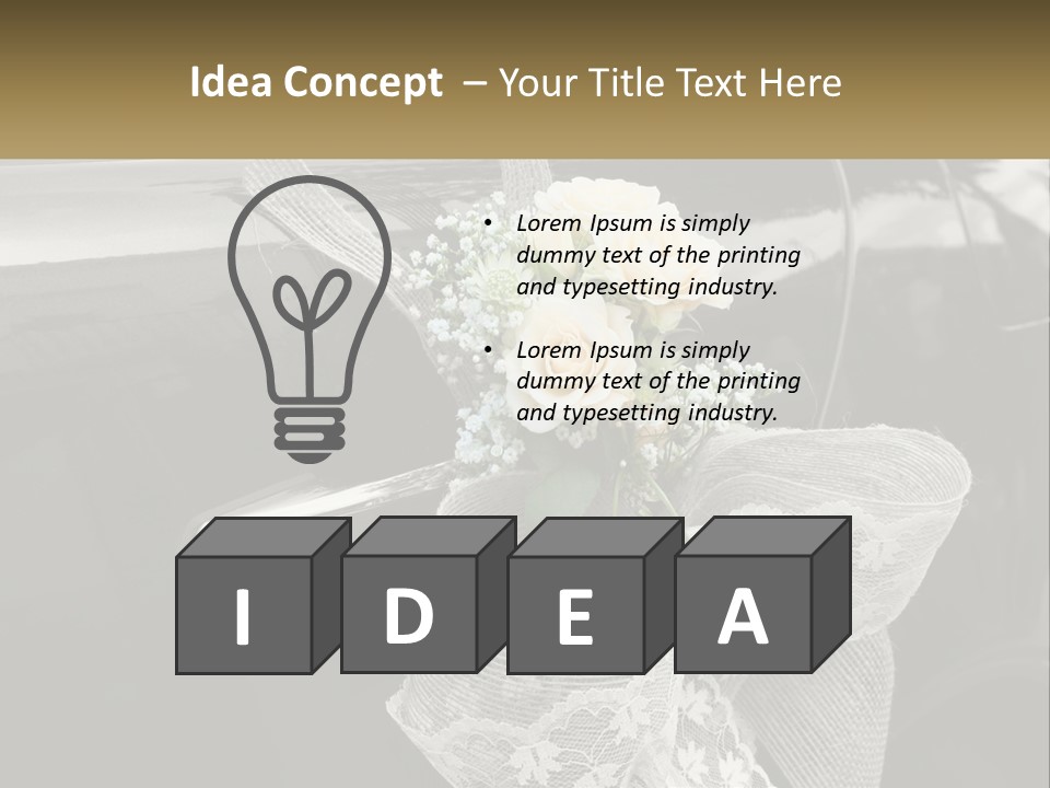 Sand Daughter Sea PowerPoint Template