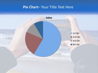 Senior Water White PowerPoint Template