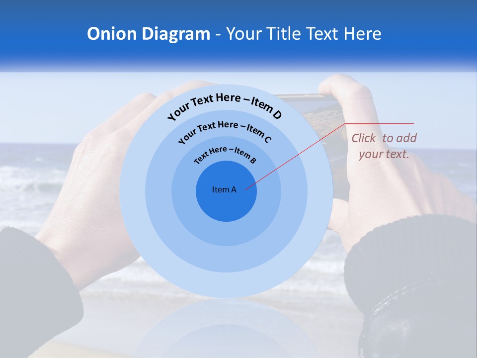 Senior Water White PowerPoint Template