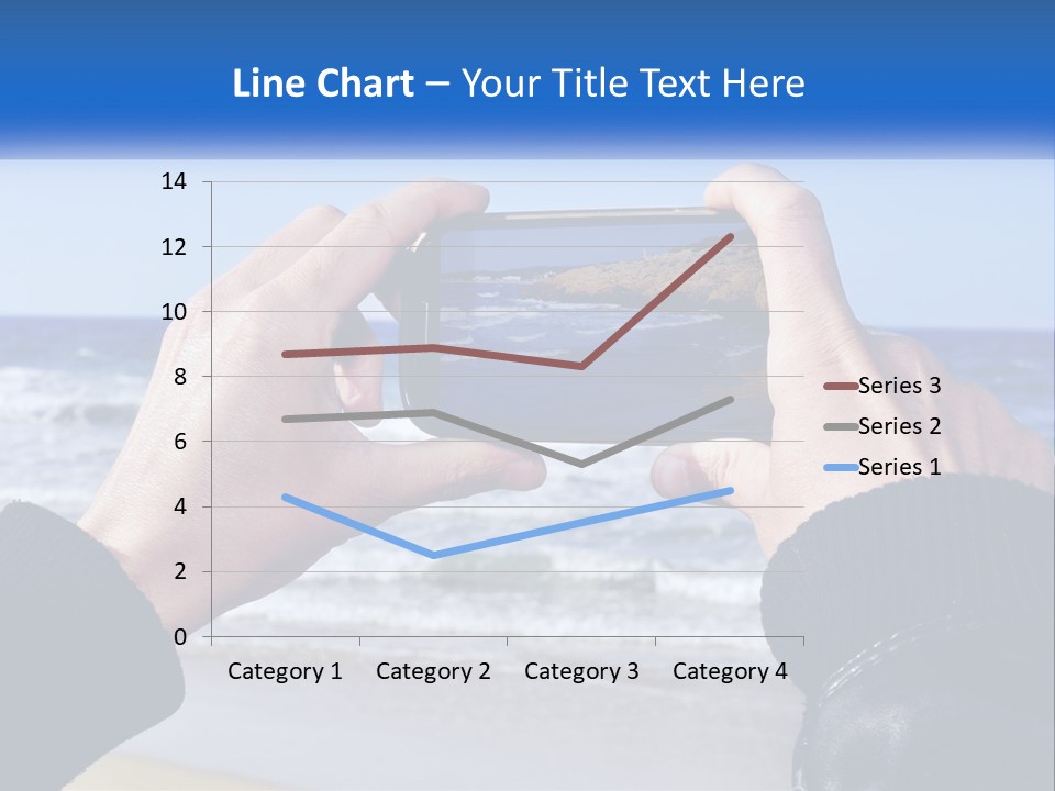 Senior Water White PowerPoint Template