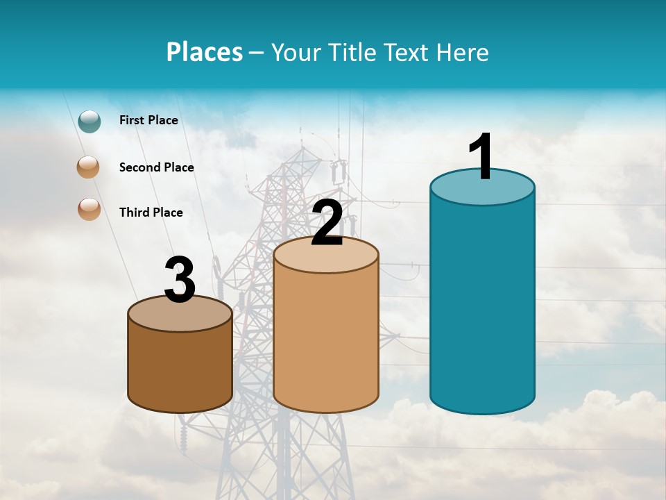 Coast Older Standing PowerPoint Template