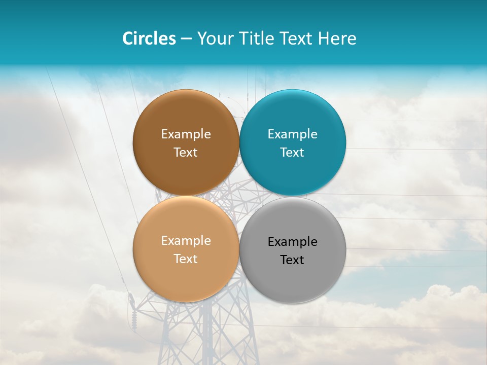 Coast Older Standing PowerPoint Template