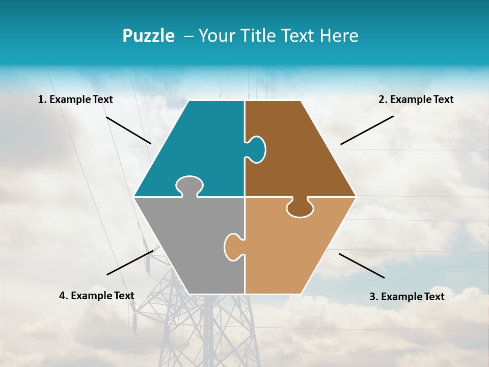 Coast Older Standing PowerPoint Template