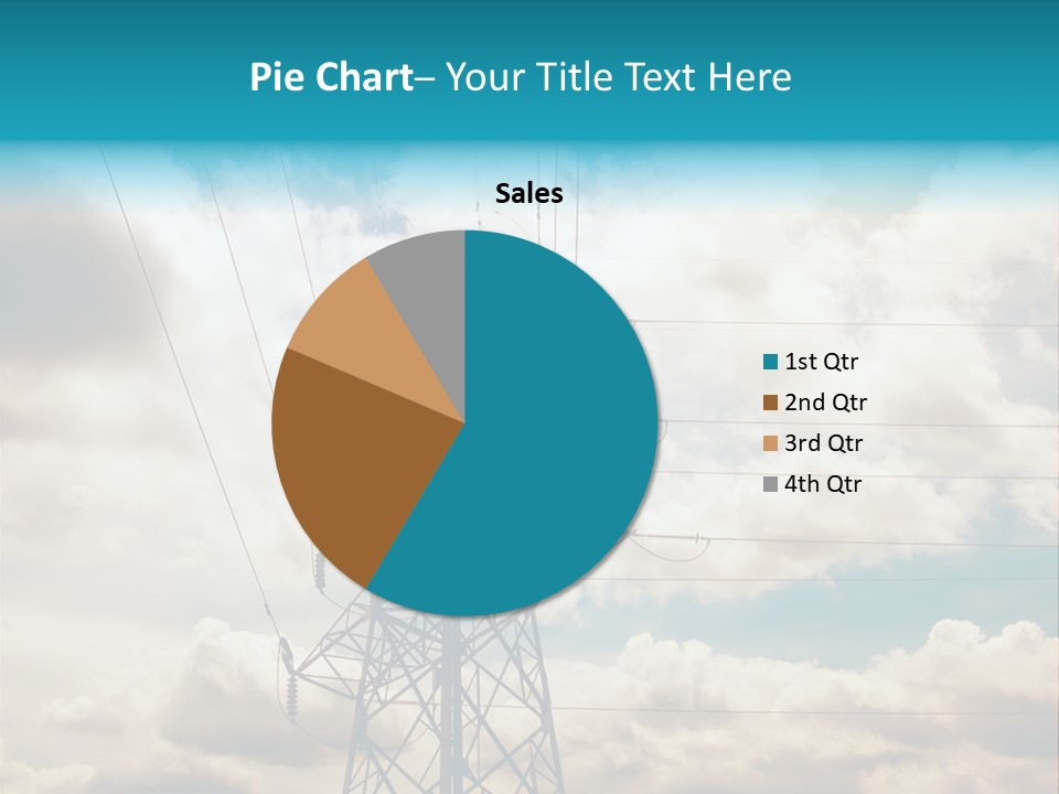 Coast Older Standing PowerPoint Template
