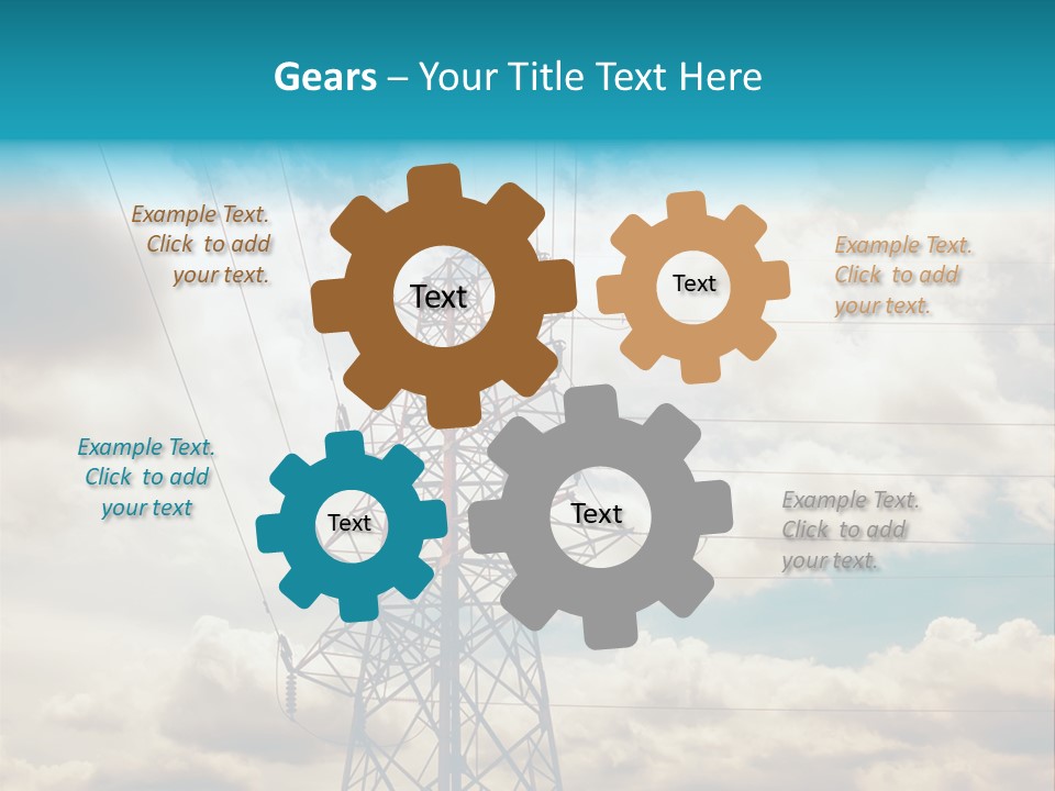 Coast Older Standing PowerPoint Template