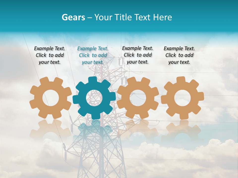 Coast Older Standing PowerPoint Template