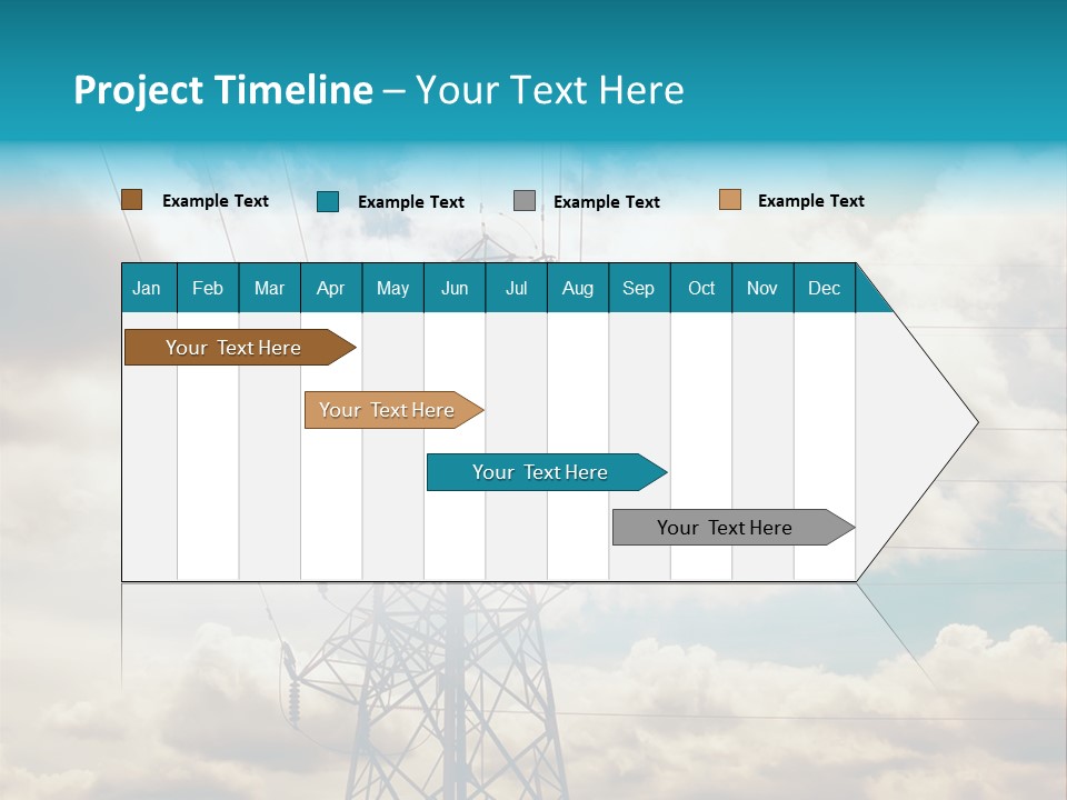 Coast Older Standing PowerPoint Template