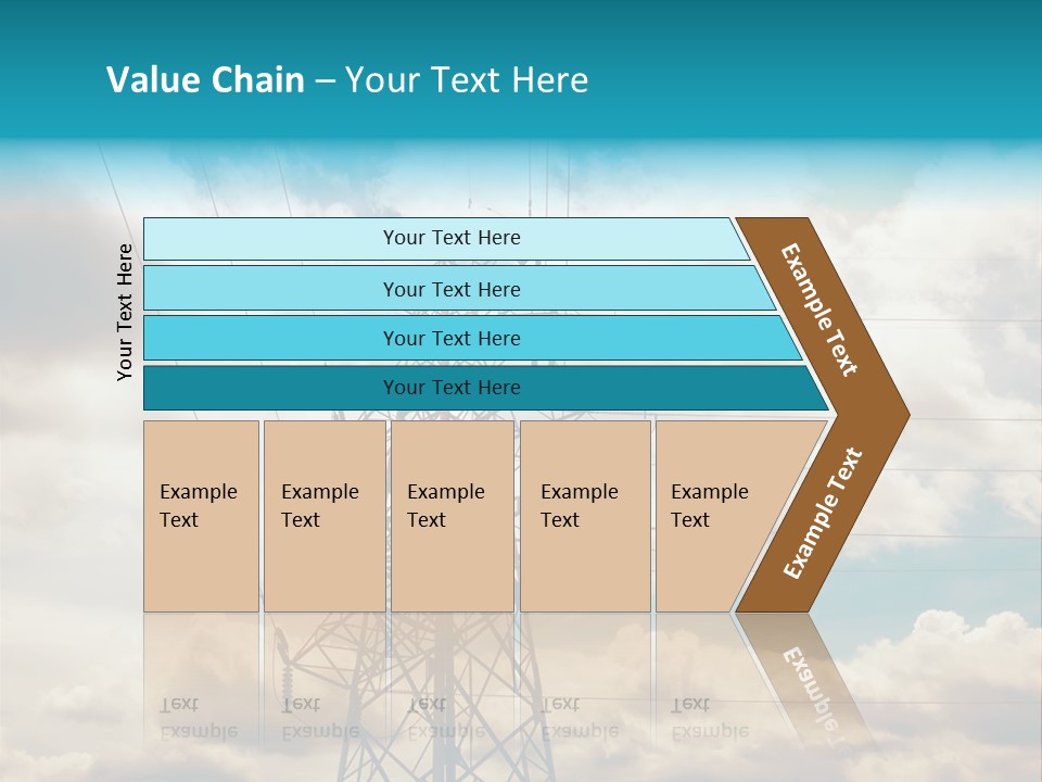 Coast Older Standing PowerPoint Template