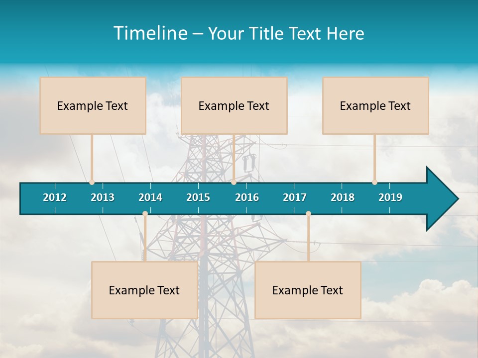 Coast Older Standing PowerPoint Template