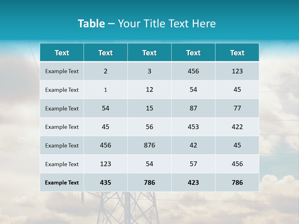 Coast Older Standing PowerPoint Template