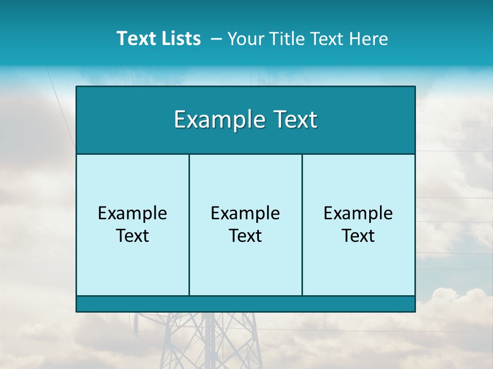 Coast Older Standing PowerPoint Template