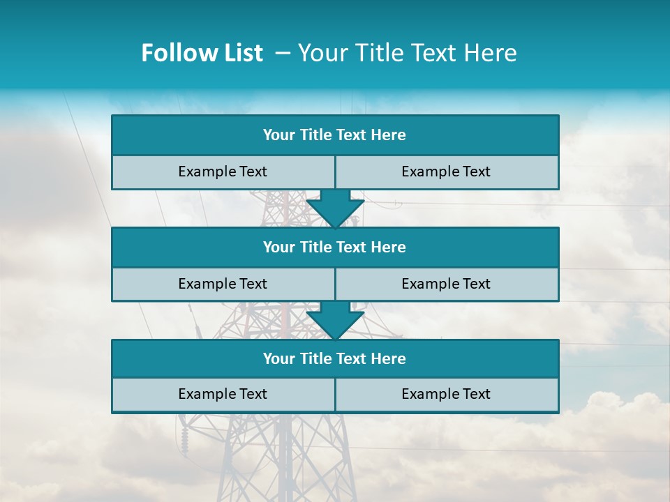 Coast Older Standing PowerPoint Template