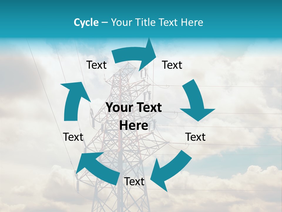 Coast Older Standing PowerPoint Template