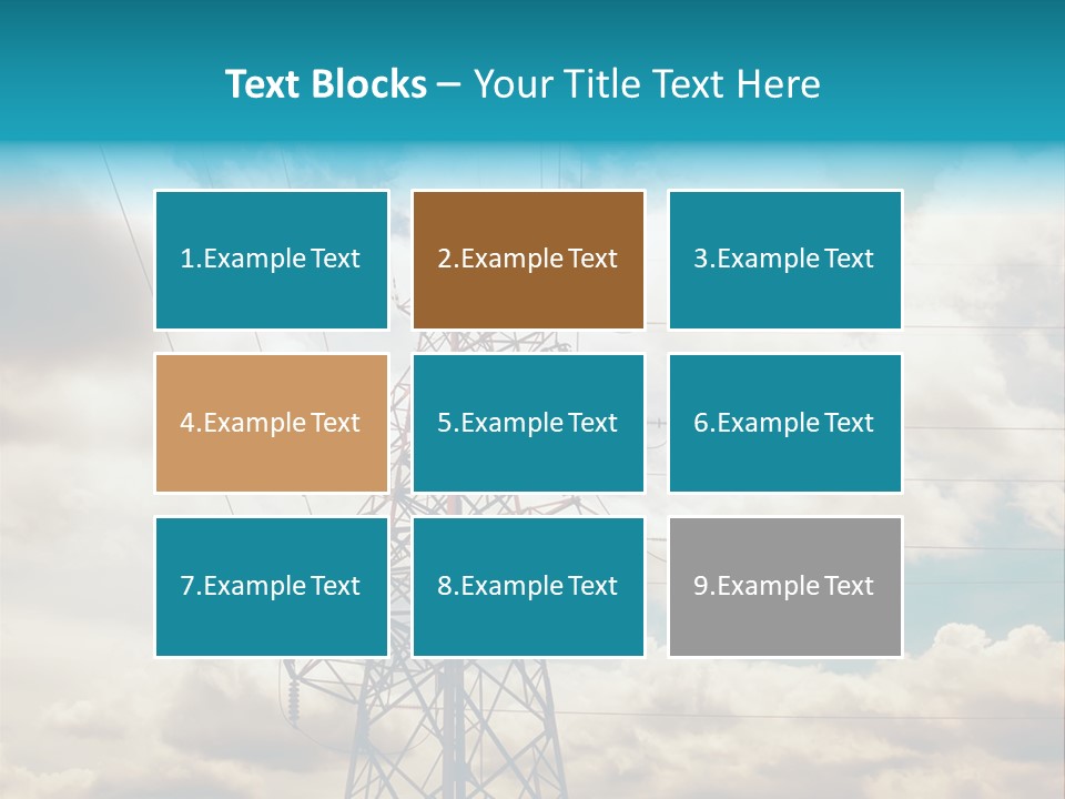 Coast Older Standing PowerPoint Template