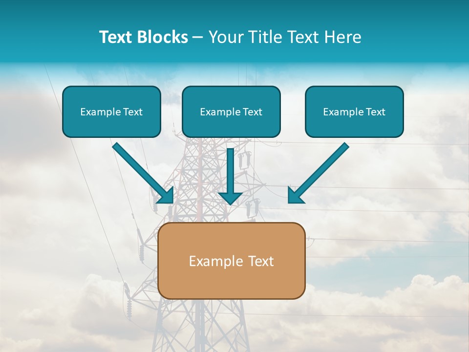 Coast Older Standing PowerPoint Template