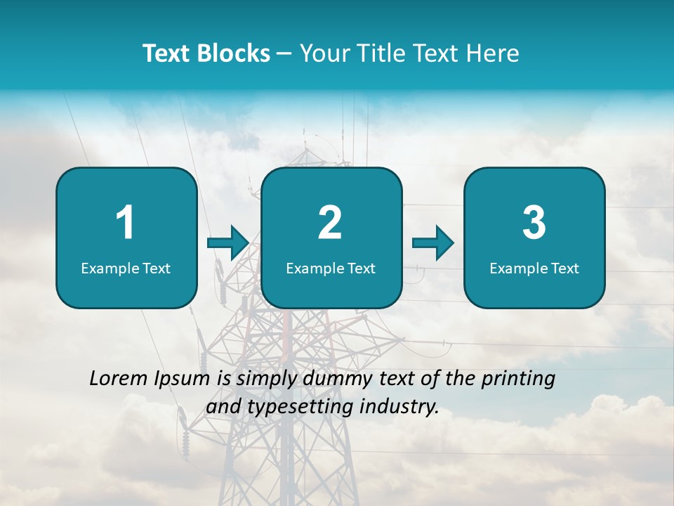 Coast Older Standing PowerPoint Template