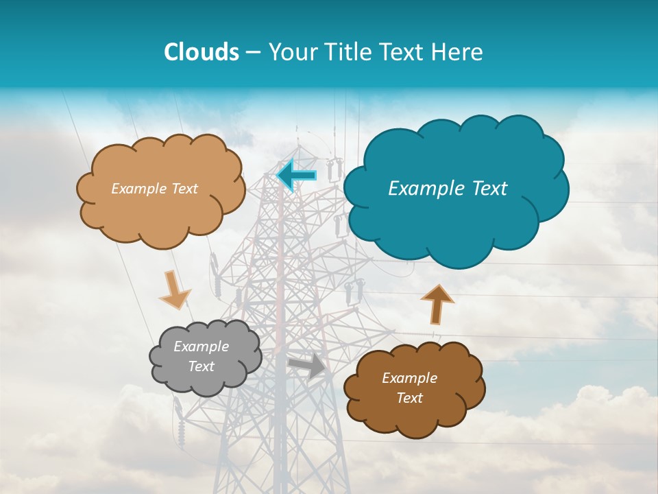Coast Older Standing PowerPoint Template