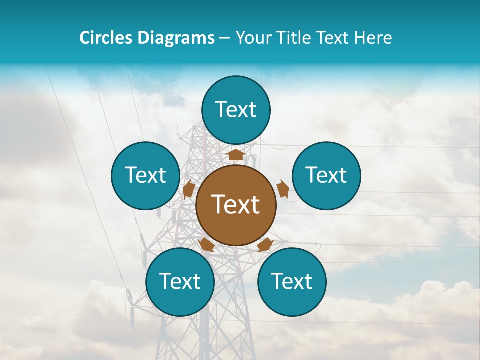 Coast Older Standing PowerPoint Template