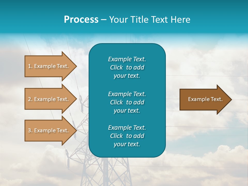 Coast Older Standing PowerPoint Template