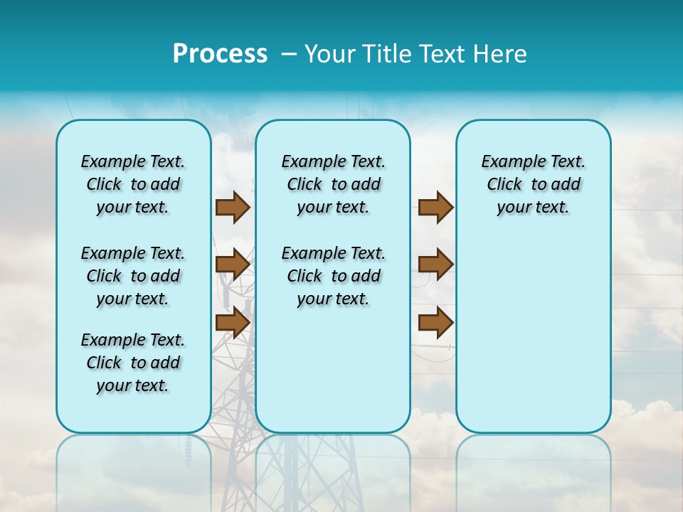 Coast Older Standing PowerPoint Template
