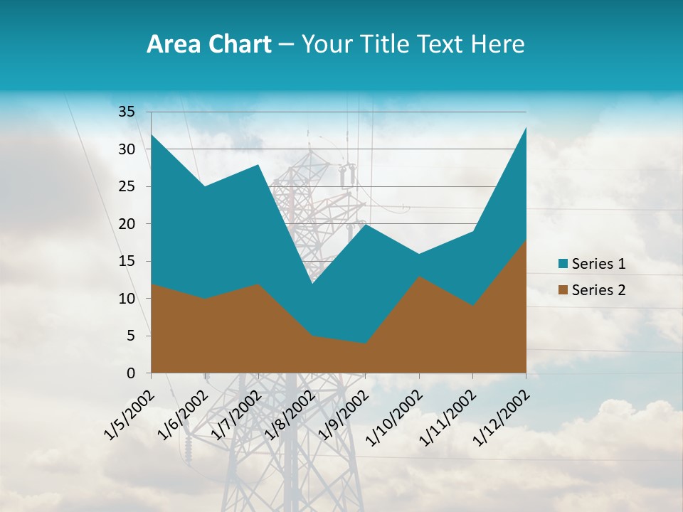 Coast Older Standing PowerPoint Template