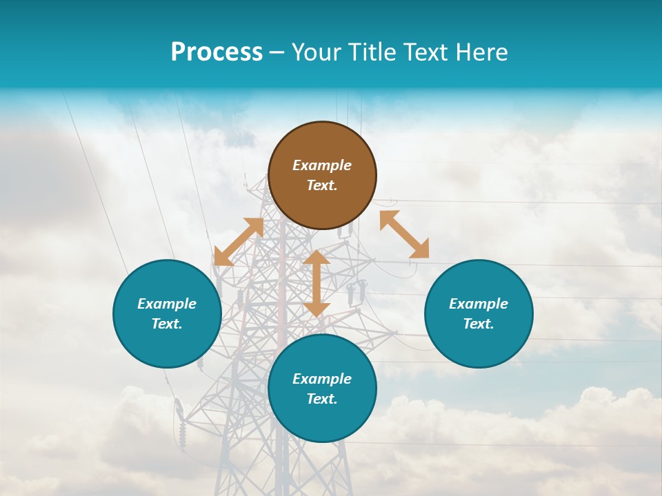 Coast Older Standing PowerPoint Template