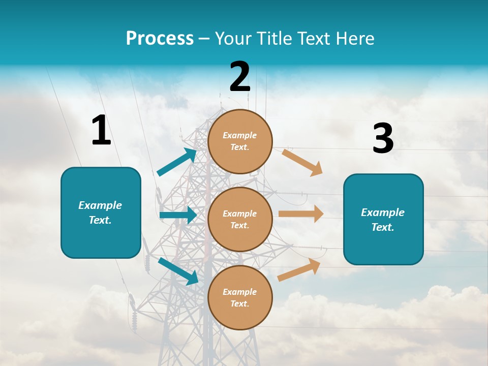 Coast Older Standing PowerPoint Template