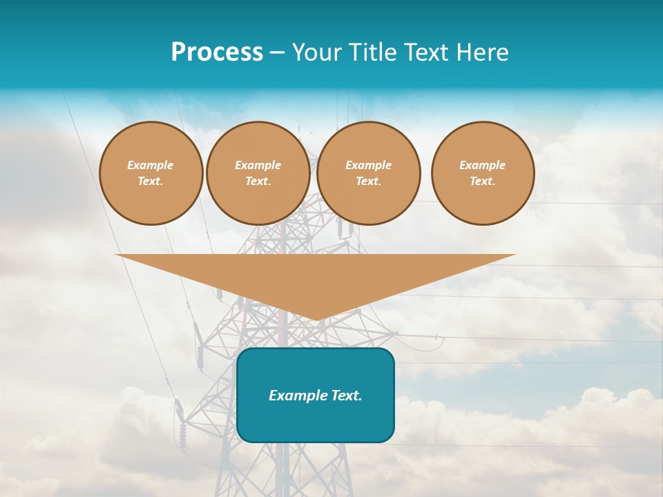 Coast Older Standing PowerPoint Template