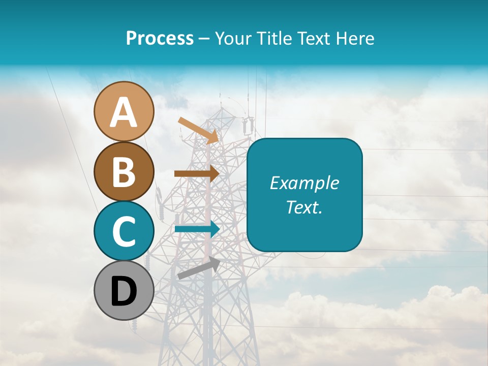 Coast Older Standing PowerPoint Template