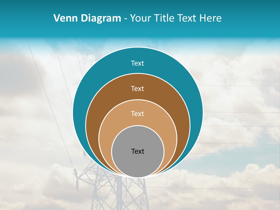 Coast Older Standing PowerPoint Template
