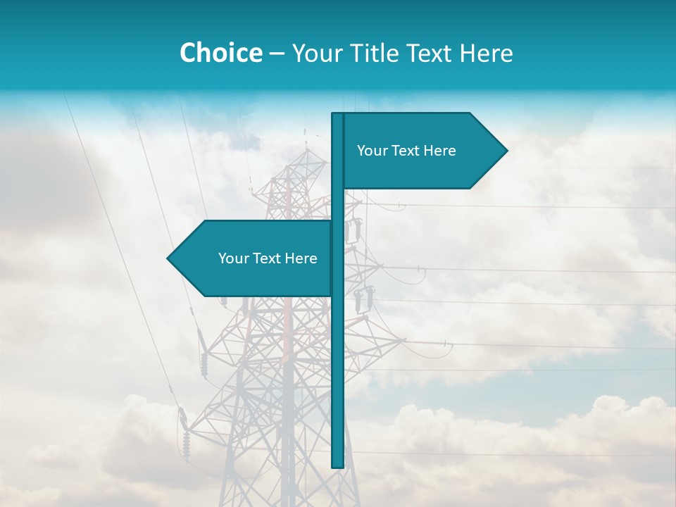 Coast Older Standing PowerPoint Template