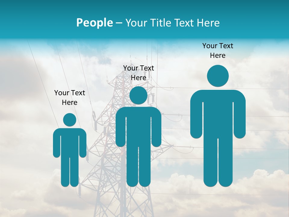 Coast Older Standing PowerPoint Template