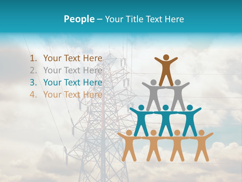 Coast Older Standing PowerPoint Template