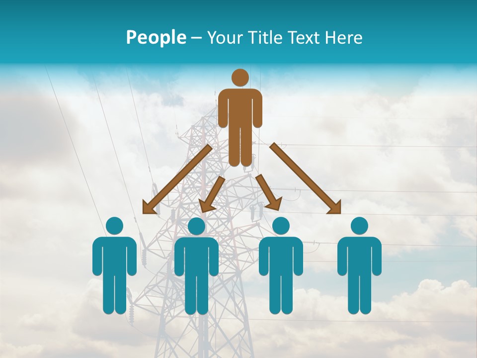 Coast Older Standing PowerPoint Template