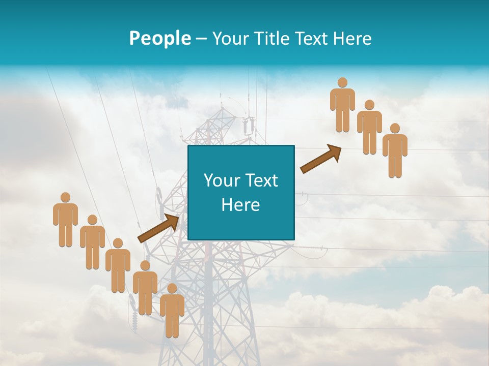 Coast Older Standing PowerPoint Template