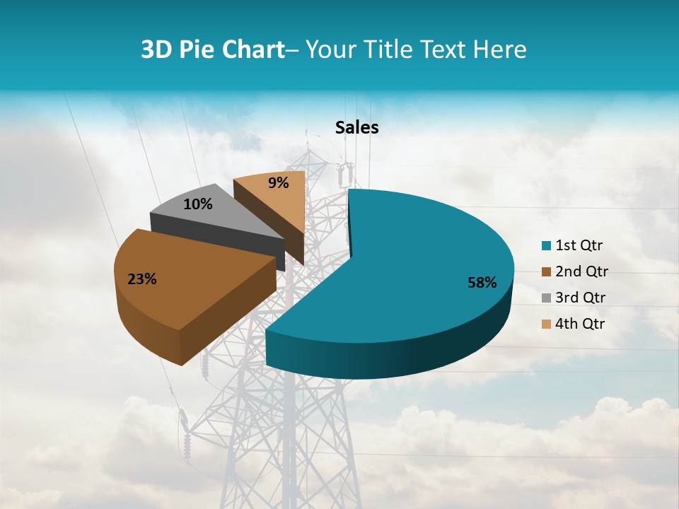Coast Older Standing PowerPoint Template