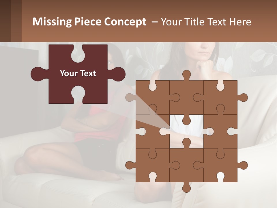 Caucasian Sunrise Wave PowerPoint Template