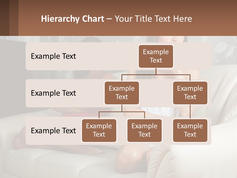 Caucasian Sunrise Wave PowerPoint Template