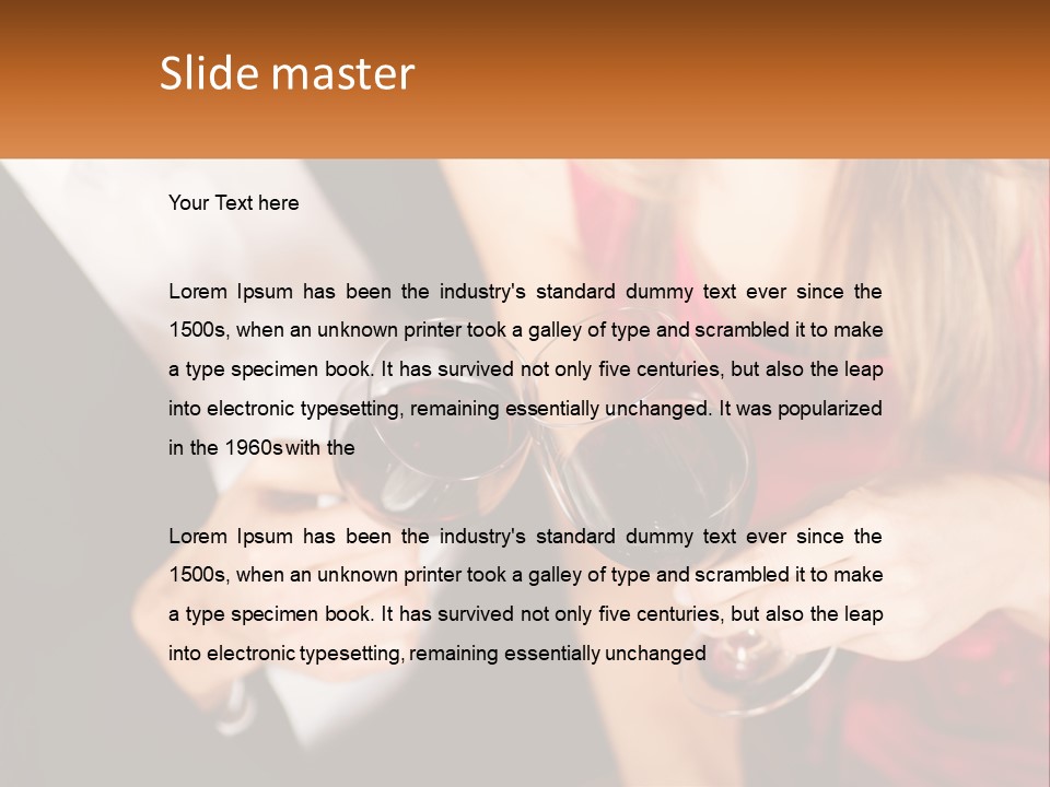 Standing Sad Calm PowerPoint Template