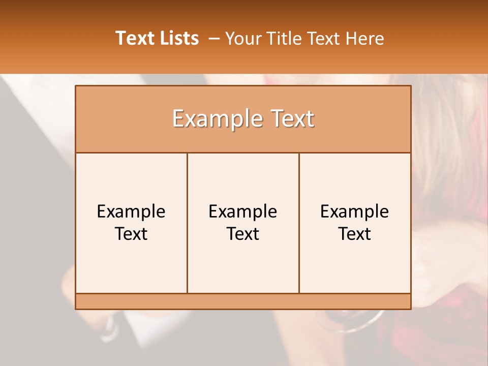 Standing Sad Calm PowerPoint Template