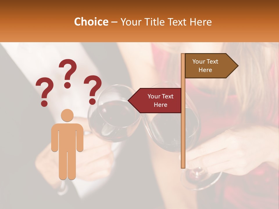 Standing Sad Calm PowerPoint Template