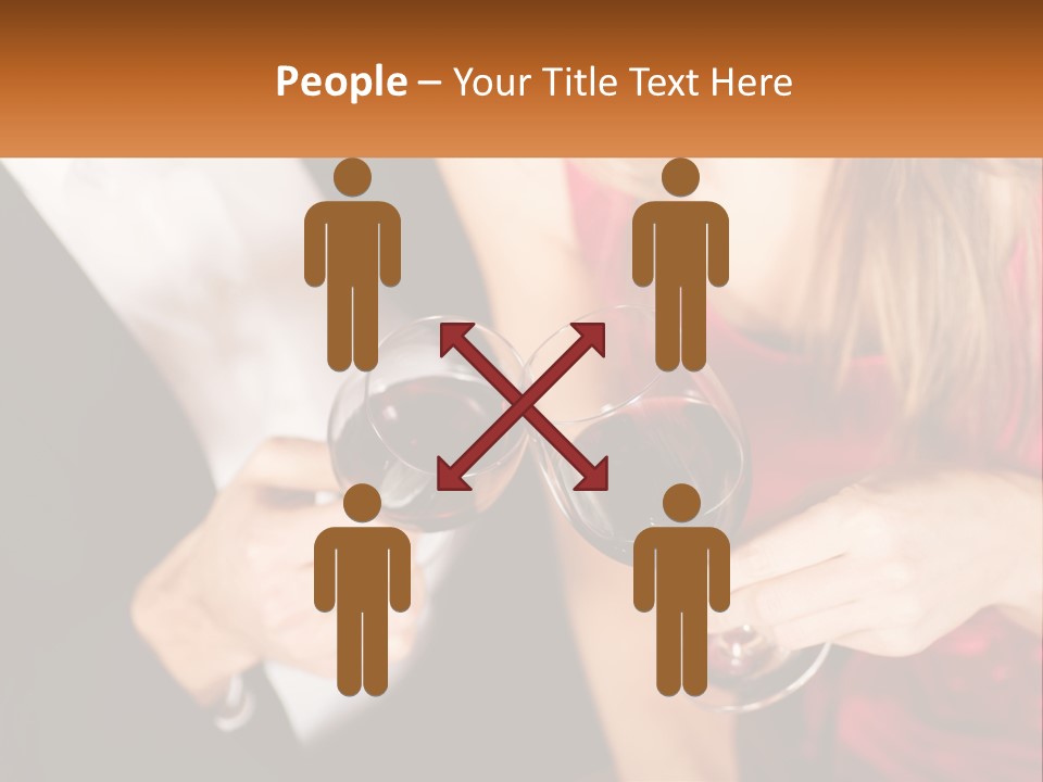 Standing Sad Calm PowerPoint Template